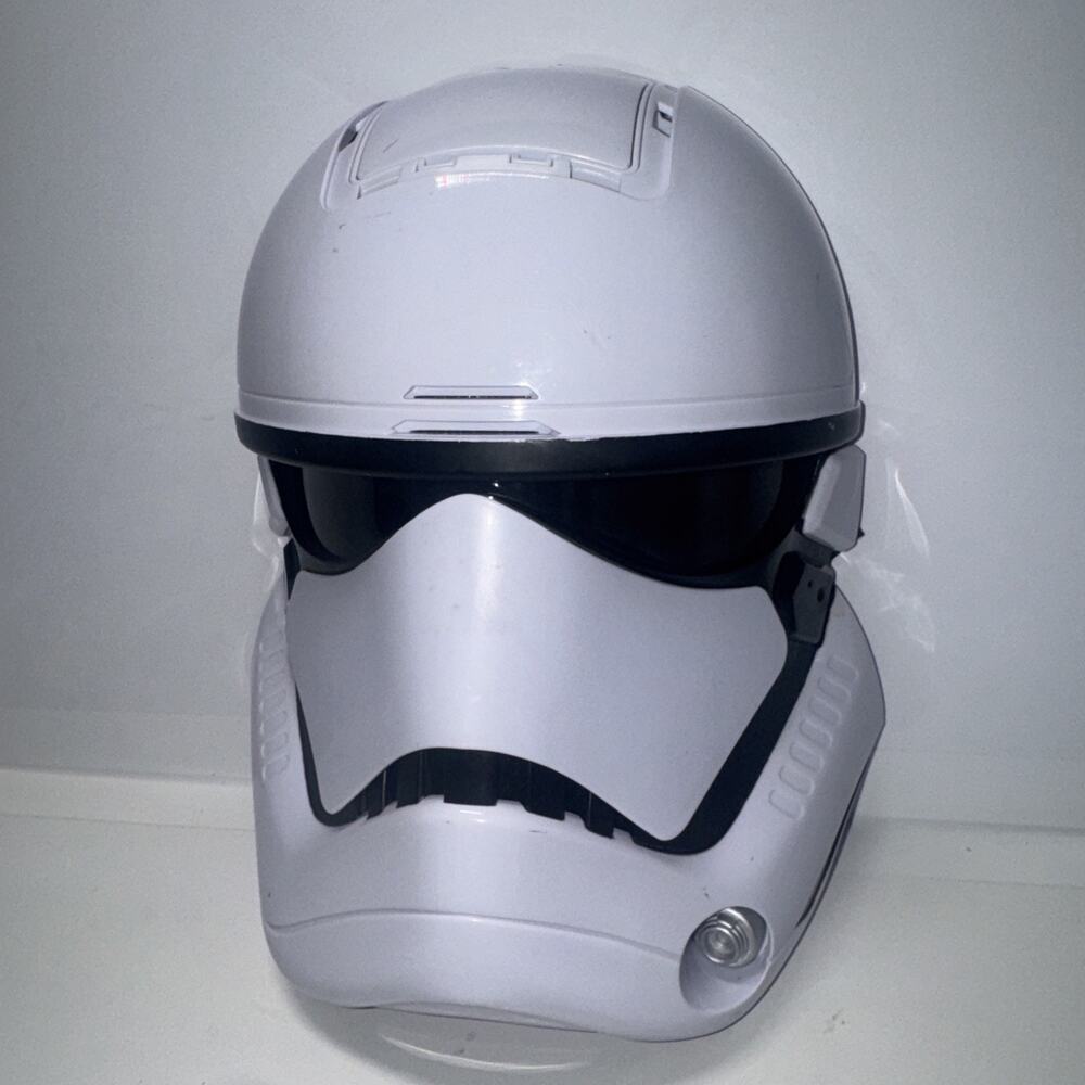 Star Wars Voice Amplifier The Last Jedi 1st Order Storm Trooper Mask Hasbro LG